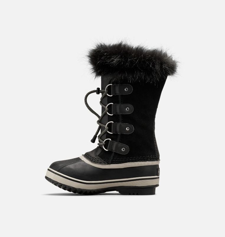 Kids Snow Boots Black - Sorel Youth Joan of Arctic™ - 950-BTGMXU